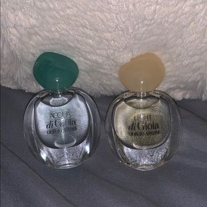 2 mini Giorgio Armani perfumes